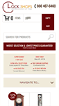 Mobile Screenshot of clockshops.com